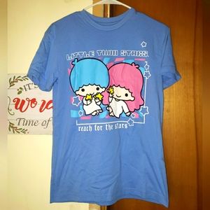 Twin Stars Graphic Short Sleeve T-Shirt, Men's XS